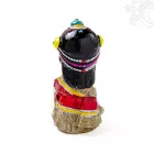 Kézzel festett hagyományos ruhás rezin figura – 12,5 cm