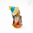 Kézzel festett hagyományos ruhás rezin figura – 12,5 cm