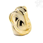 Ganesha arany színű rezin szobor - 5,5 cm