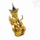 Aranyozott Vasudhara "a gazdagság folyama" szobor – 25 cm