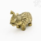 Elefánt réz szobor - 4 cm