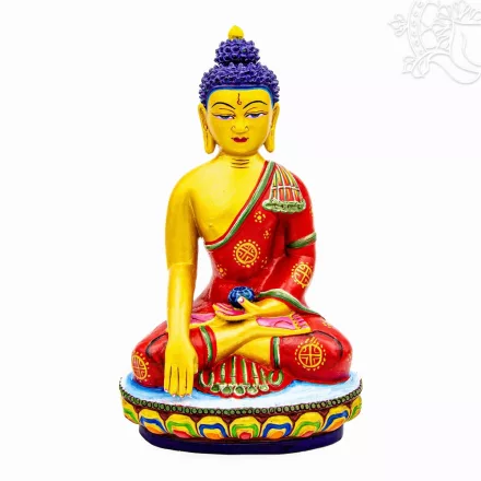 Shakyamuni Buddha agyag szobor - 32 cm