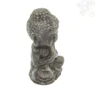 Labradorit kő imádkozó Buddha szobor - 9–10 cm