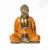 Amitabha Buddha színes rezin szobor - 24 cm