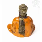 Amitabha Buddha színes rezin szobor - 24 cm