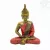 Amitabha Buddha színes rezin szobor - 29 cm