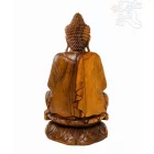 Amitabha Buddha különleges, kézzel faragott fa szobor – 80 cm