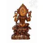 Shiva különleges, kézzel faragott fa szobor – 106 cm