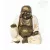 Nevető Buddha színes rezin szobor - 23 cm