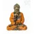 Tanító Buddha színes rezin szobor – 26 cm