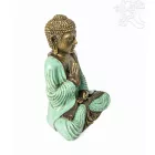Tanító Buddha színes rezin szobor – 26 cm