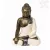 Shakyamuni Buddha színes rezin szobor - 40 cm