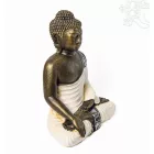 Shakyamuni Buddha színes rezin szobor - 40 cm