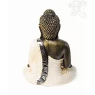 Shakyamuni Buddha színes rezin szobor - 40 cm