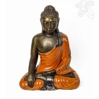 Shakyamuni Buddha színes rezin szobor - 40 cm
