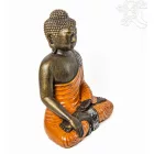 Shakyamuni Buddha színes rezin szobor - 40 cm