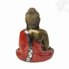 Shakyamuni Buddha színes rezin szobor - 40 cm