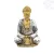 Amitabha Buddha színes rezin szobor - 9 cm