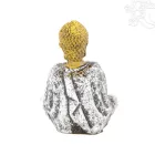 Amitabha Buddha színes rezin szobor - 9 cm