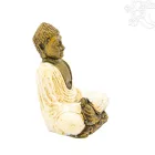 Amitabha Buddha színes rezin szobor - 9 cm