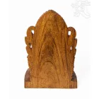 Tanító Buddha fa faragott szobor, prémium minőség - 30 cm