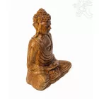 Amitabha Buddha fa faragott szobor – 27 cm