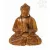 Imádkozó Buddha fa faragott szobor - 33 cm