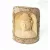 Krokodilfából faragott Buddha fej – 15 cm