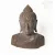 Kőből faragott Buddha fej – 45 cm