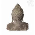 Kőből faragott Buddha fej – 45 cm