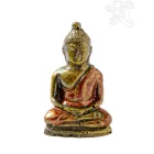 Amitabha Buddha színes rezin szobor - 6,5 cm