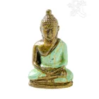 Amitabha Buddha színes rezin szobor - 6,5 cm