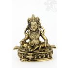 Zambala réz szobor, matt sárga -14 cm