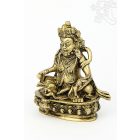 Zambala réz szobor, matt sárga -14 cm