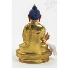 Gyógyító Buddha aranyozott szobor - 15 cm