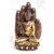 Áldó Buddha kézben réz szobor, arany és bronz