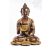 Áldó Buddha réz szobor réz, arany és bronz - 35 cm