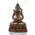 Buddha és Shakti (Samantabhadra) rezin szobor, csont színű -21 cm