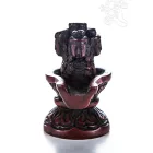 Lingam vörös rezin szobor - 8 cm
