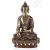 Gyógyító Buddha réz szobor, vörös-arany - 20 cm