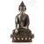 Shakyamuni Buddha réz szobor, arany-vörös - 26cm
