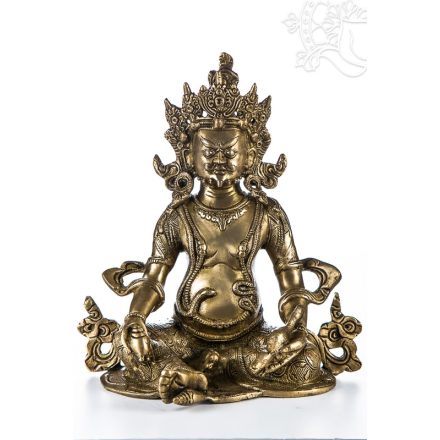 Zambala réz szobor, matt sárga - 30cm