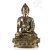 Shakyamuni Buddha réz szobor, matt sárga - 30cm