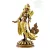 Táncoló Tara réz szobor, arany-bronz - 12,5 cm