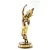Táncoló Tara réz szobor, arany és bronz - 22 cm