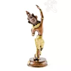 Táncoló Tara réz szobor, arany és bronz - 22 cm