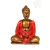 Amitabha Buddha színes rezin szobor - 16 cm