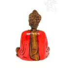 Amitabha Buddha színes rezin szobor - 16 cm