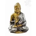 Áldó Buddha színes rezin szobor - 11 cm