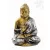 Áldó Buddha színes rezin szobor - 11 cm